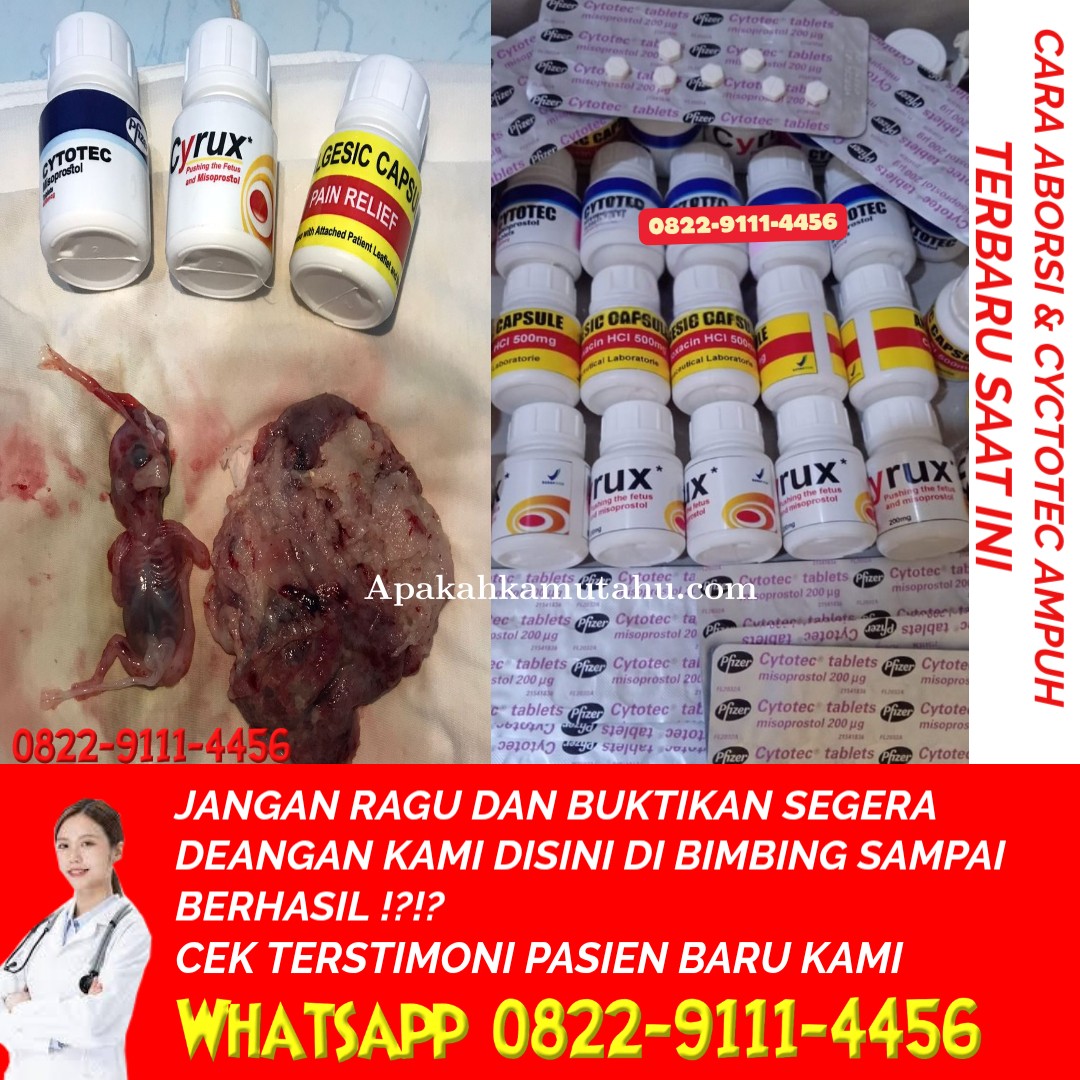 Cytotec 400 mg? Harga, Dosis, Efek Samping